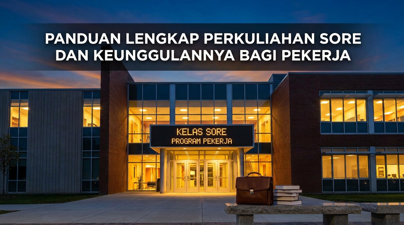 Panduan Lengkap Perkuliahan Sore dan Keunggulannya Bagi Pekerja